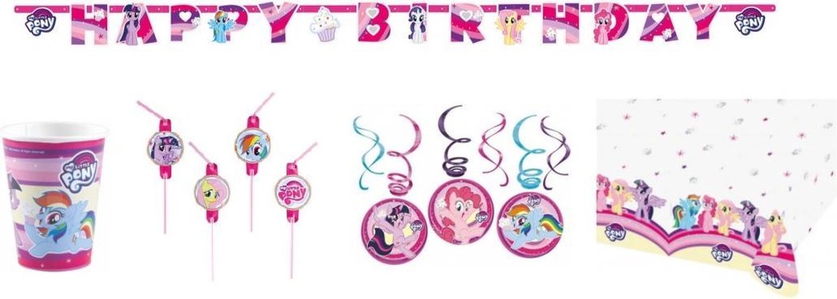 My Little Pony Feestpakket | Verjaardag | Thema Feest